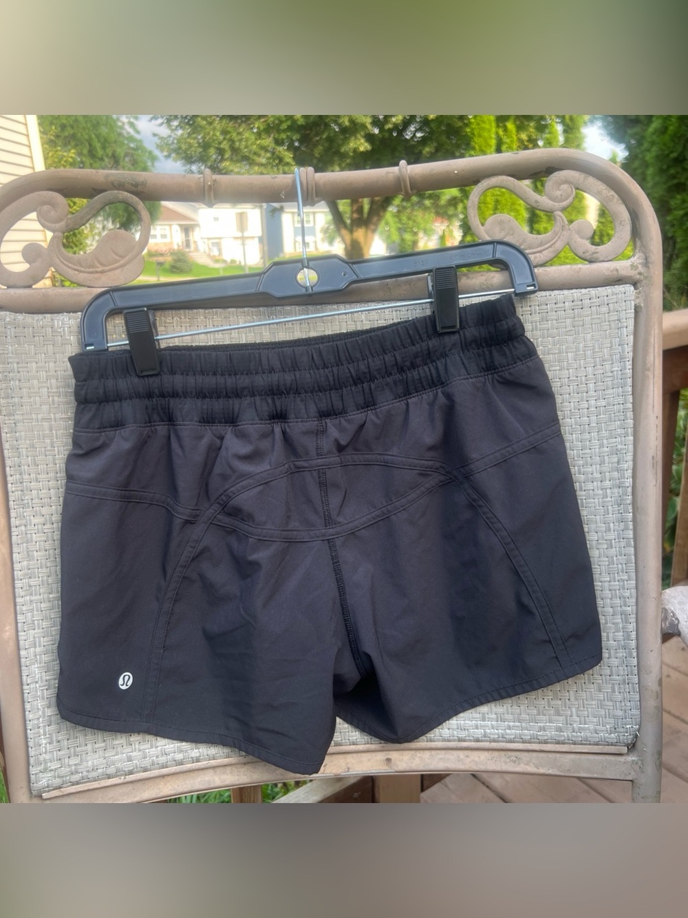 Lululemon Tracker Low-Rise Lined Short 4” - Black Size 6